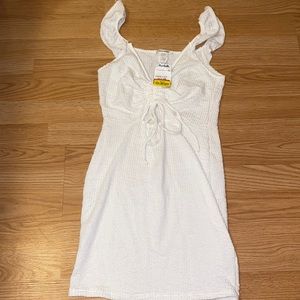 Mini white dress!